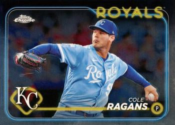 #186 Cole Ragans - Kansas City Royals - 2024 Topps Chrome Baseball