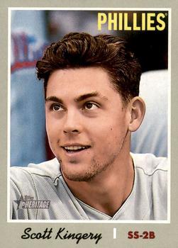 #186 Scott Kingery - Seattle Mariners - 2019 Topps Heritage Baseball