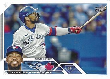 #186 Teoscar Hernandez - Toronto Blue Jays - 2023 Topps Baseball