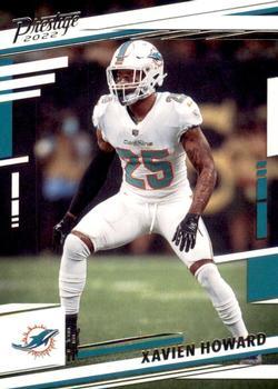 #186 Xavien Howard - Miami Dolphins - 2022 Panini Prestige Football