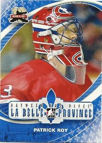 #186 Patrick Roy - Montreal Canadiens - 2011-12 In The Game Between The Pipes Hockey