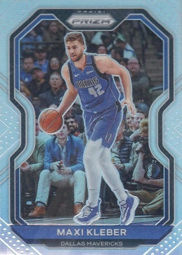 #186 Maxi Kleber - Dallas Mavericks - 2020-21 Panini Prizm - Silver Prizms Basketball