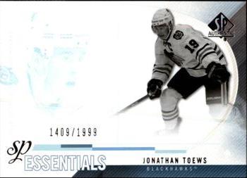 #186 Jonathan Toews - Chicago Blackhawks - 2010-11 SP Authentic Hockey