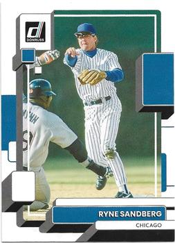 #187 Ryne Sandberg - Chicago Cubs - 2022 Donruss Baseball