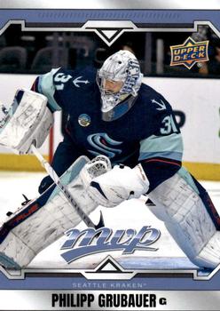 #187 Philipp Grubauer - Seattle Kraken - 2024-25 Upper Deck MVP Hockey