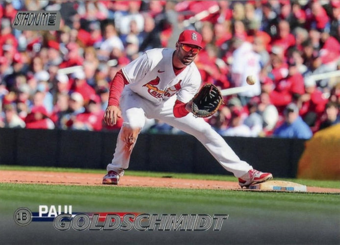 #187 Paul Goldschmidt - St. Louis Cardinals - 2023 Stadium Club Baseball