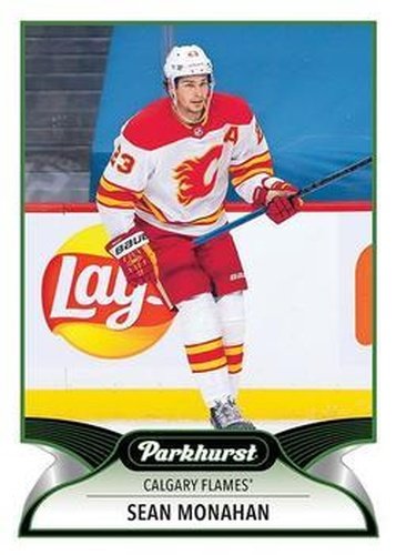 #187 Sean Monahan - Calgary Flames - 2021-22 Parkhurst Hockey