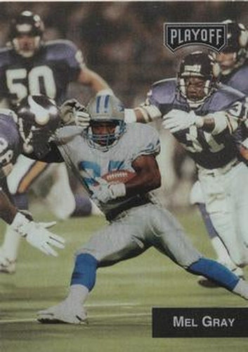 #187 Mel Gray - Detroit Lions - 1993 Playoff Football
