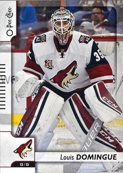 #187 Louis Domingue - Arizona Coyotes - 2017-18 O-Pee-Chee Hockey