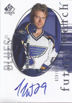 #187 Jeff Woywitka - St. Louis Blues - 2005-06 SP Authentic Hockey