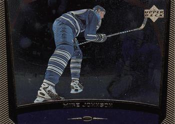 #187 Mike Johnson - Toronto Maple Leafs - 1998-99 Upper Deck Gold Reserve Hockey