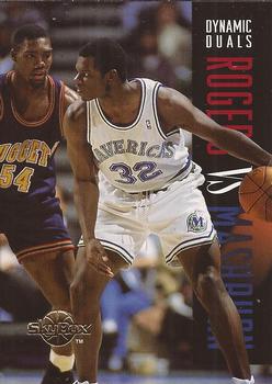#188 Rodney Rogers / Jamal Mashburn - Denver Nuggets/Dallas Mavericks - 1994-95 SkyBox Premium Basketball