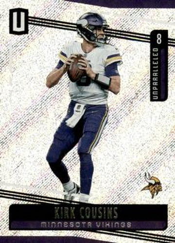 #188 Kirk Cousins - Minnesota Vikings - 2019 Panini Unparalleled Football