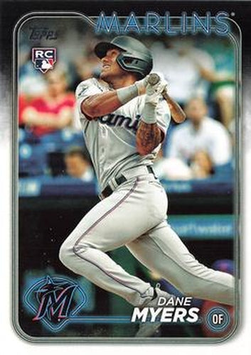 #188 Dane Myers - Miami Marlins - 2024 Topps Baseball