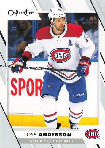 #188 Josh Anderson - Montreal Canadiens - 2023-24 O-Pee-Chee Hockey