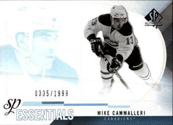 #188 Mike Cammalleri - Montreal Canadiens - 2010-11 SP Authentic Hockey
