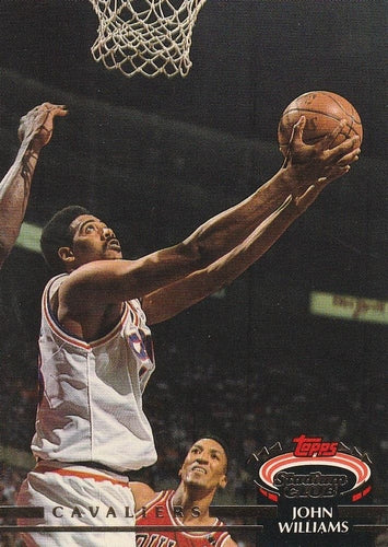 #188 John Williams - Cleveland Cavaliers - 1992-93 Stadium Club Basketball
