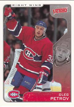 #188 Oleg Petrov - Montreal Canadiens - 2001-02 Upper Deck Victory Hockey