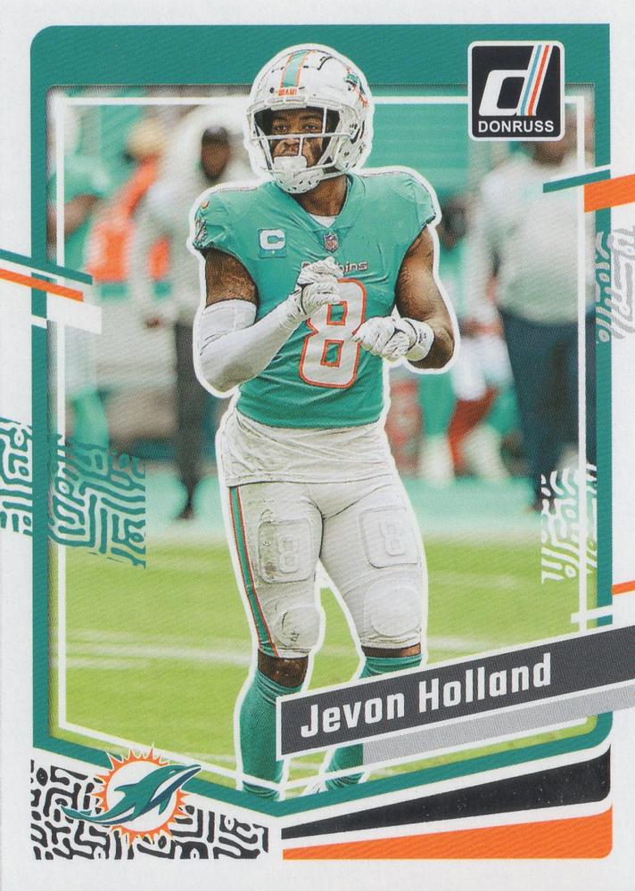 #188 Jevon Holland - Miami Dolphins - 2023 Donruss Football