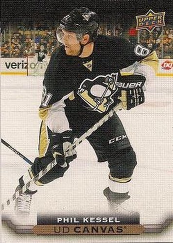#C188 Phil Kessel - Pittsburgh Penguins - 2015-16 Upper Deck - UD Canvas Hockey