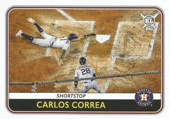 #189 Carlos Correa - Houston Astros - 2020 Topps Big League Baseball
