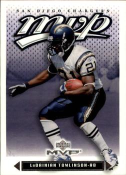 #189 LaDainian Tomlinson - San Diego Chargers - 2003 Upper Deck MVP Football