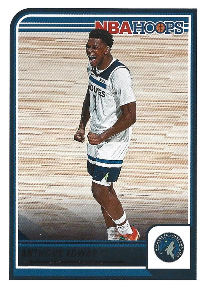 #189 Anthony Edwards - Minnesota Timberwolves - 2023-24 Hoops Basketball