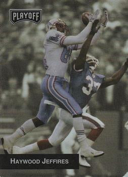 #189 Haywood Jeffires - Houston Oilers - 1993 Playoff Football