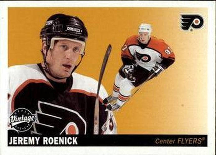 #189 Jeremy Roenick - Philadelphia Flyers - 2002-03 Upper Deck Vintage Hockey