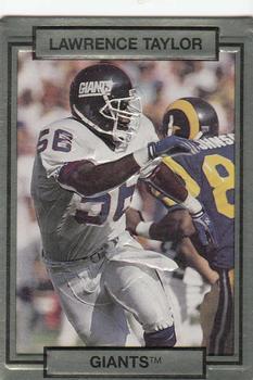 #189 Lawrence Taylor - New York Giants - 1990 Action Packed Football