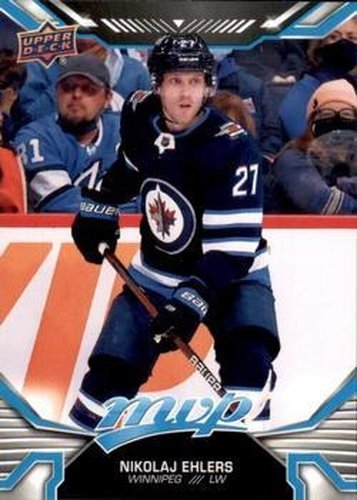 #189 Nikolaj Ehlers - Winnipeg Jets - 2022-23 Upper Deck MVP Hockey