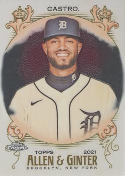 #189 Willi Castro - Detroit Tigers - 2021 Topps Allen & Ginter Chrome Baseball
