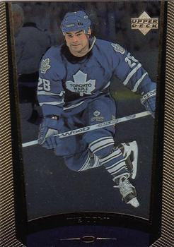 #189 Tie Domi - Toronto Maple Leafs - 1998-99 Upper Deck Gold Reserve Hockey