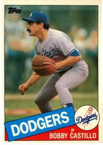 #18T Bobby Castillo - Los Angeles Dodgers - 1985 Topps Traded Baseball