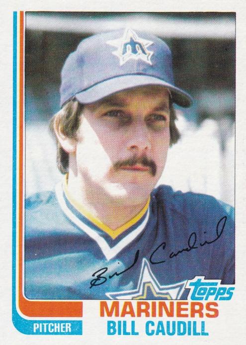 #18T Bill Caudill - Seattle Mariners - 1982 Topps Traded Baseball