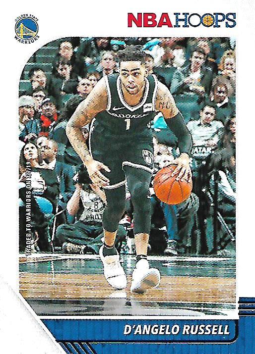 #18 D'Angelo Russell - Golden State Warriors - 2019-20 Hoops Basketball