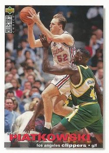 #18 Eric Piatkowski - Los Angeles Clippers - 1995-96 Collector's Choice Basketball