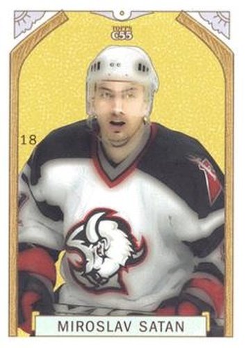 #18 Miroslav Satan - Buffalo Sabres - 2003-04 Topps C55 Hockey