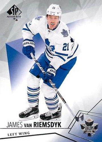 #18 James van Riemsdyk - Toronto Maple Leafs - 2015-16 SP Authentic Hockey