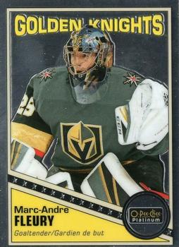#R-18 Marc-Andre Fleury - Vegas Golden Knights - 2019-20 O-Pee-Chee Platinum - Retro Hockey
