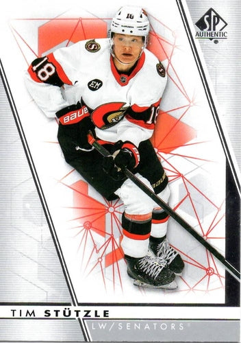 #18 Tim Stutzle - Ottawa Senators - 2022-23 SP Authentic Hockey