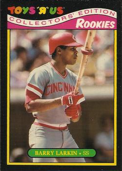#18 Barry Larkin - Cincinnati Reds - 1987 Topps Toys "R" Us Rookies Baseball