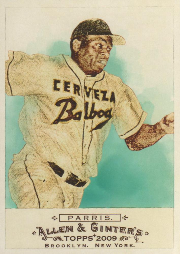 #18 Clyde Parris - New York Black Yankees - 2009 Topps Allen & Ginter Baseball