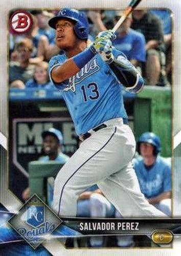 #18 Salvador Perez - Kansas City Royals - 2018 Bowman Baseball