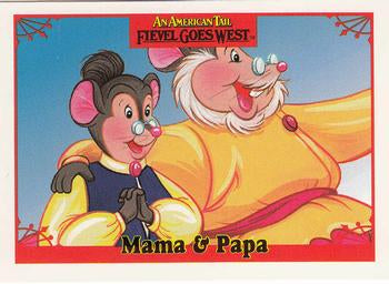 #18 Mama & Papa - 1991 Impel An American Tail: Fievel Goes West