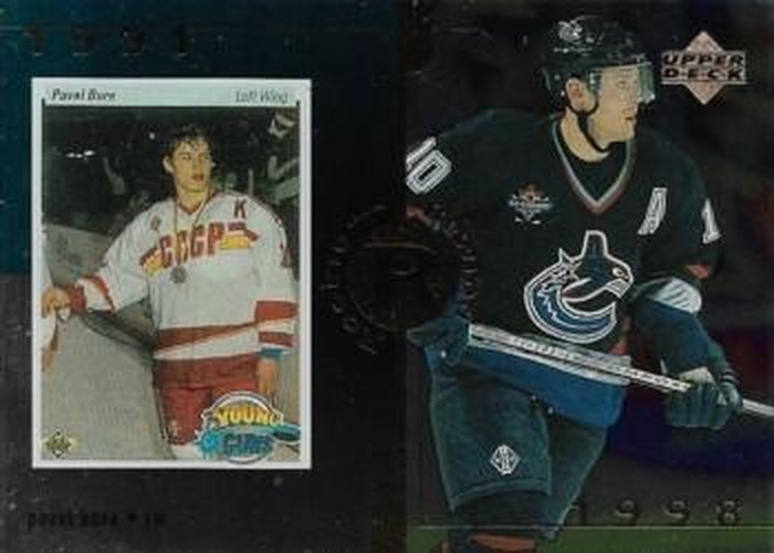 #18 Pavel Bure - Vancouver Canucks - 1998-99 Upper Deck Gold Reserve Hockey