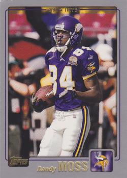 #18 Randy Moss - Minnesota Vikings - 2001 Topps Football