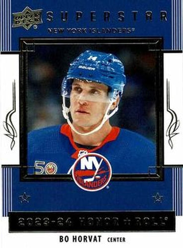 #HR-18 Bo Horvat - New York Islanders - 2023-24 Upper Deck - Honor Roll Hockey