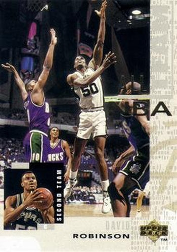 #18 David Robinson - San Antonio Spurs - 1994-95 Upper Deck Basketball
