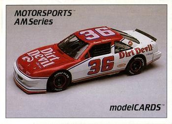 #18 Kenny Wallace's Car - Rusty Wallace Racing - 1992 Motorsports Modelcards AM Series Racing